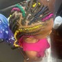 Kid's Braids synthetic hair add