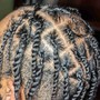 Natural Twist or Plaits