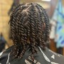 Add Extension hair to Braids