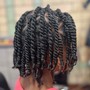 Med. Two Strand Twists