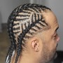 2 Iverson Braids (Natural Hair)