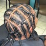 Simple Men Style Braids