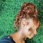 Braided ponytail