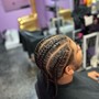 2 Feed In Braids