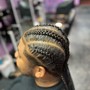 2 Feed In Braids