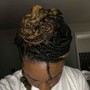 Retwist + Style Short Locs