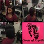 Cut relaxer off/ natural