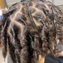 Loc Maintenance ( Traditional Palmroll) (Medium/Short Length)