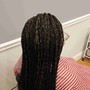 Box Braids hair provided