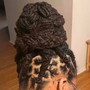 Shoulder Length Loc Retwist