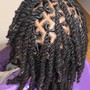 Natural hair twist - Medium