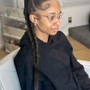 Mid, High, or Low Braided Ponytail