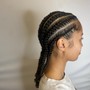 Kid's Box/knotless Braids (6-11 years old)