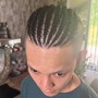 Cornrows (6-8)