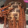 Large knotless Braids