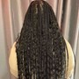 Large knotless Braids