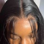 Medium knotless Braids