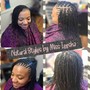 Medium Knotless Braids