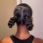 Ponytail w/ Braid