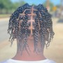 Loc Retwist w/ Style