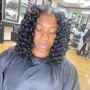 Sew-In Weave maintenance w/Re-Curl