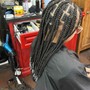 Medium box braids