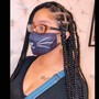 Medium Box Braids