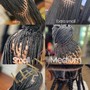 MEDIUM Box Braids (Midback Length)