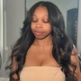 Frontal wig sew in