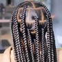 Jumbo Knotless Braids - Mid Length