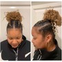 Loc Retwist + Wash (short,  above shoulders)