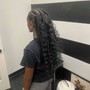 Teens Fulani braids medium