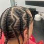 Teens Fulani braids large