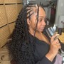 Goddess Braids w Knotless