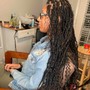 Goddess Braids w Knotless