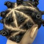 Bantu Knots/ Flexi Rod/ Perm Rod/ Roller Set