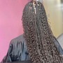 Medium Knotless Box Braids