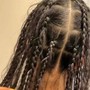 Natural Hair Individual Braids