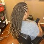 Add LENGTH to Cornrows (62"-72" Thigh)