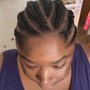 Small Knotless braids