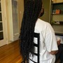 Medium Goddess Knotless Braids