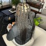 Small/Medium Knotless Box Braids