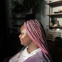 Medium Goddess Knotless Braids