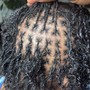 4 Cornrows Natural Hair