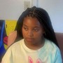 Kids Knotless Braids Large