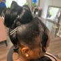 Weave Updo