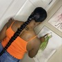 braided ponytail