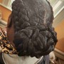 Frontal ponytail Installation