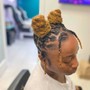 Butterfly braids / Ghana braids (hair included)