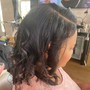 Natural Hair (Silk Press)